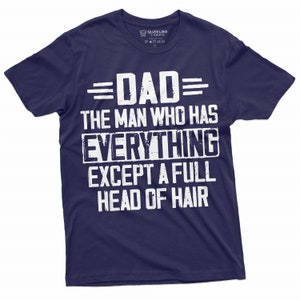 Men&#39;s Funny Shirt Funny Dad Shirt Bald Shirt Bald Dad Funny Shirt Fathers Day Gift For Dad Father Shirts Funny Gift For Men Dad Gift Shirt