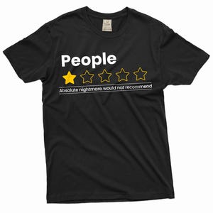 Men&#39;s Introvert T-shirt People Would not Recommend Shirt Introverted Person Gift IDeas Mens Womens Unisex Gift Shirts