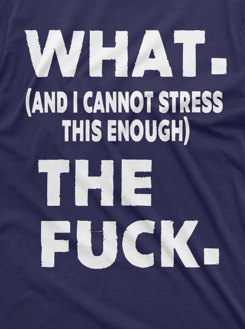 WTF Shirt Funny WTF Shirt Men's Rude Offensive T-Shirt Sarcastic Tee Funny Birthday Gift Shirt With Saying Funny Christmas Gift For Friend immagine 6
