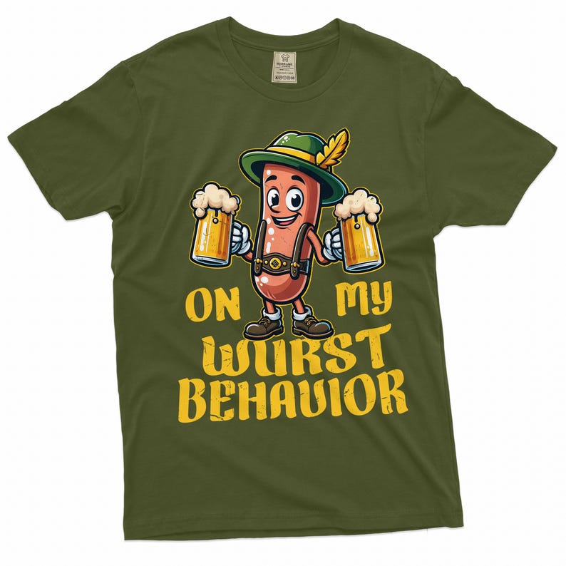 Oktoberfest-shirt mannen drinkfeest shirt Oktoberfest bier T-shirts grappig gezegde shirt humoristische cadeaus voor hem mannen afbeelding 4