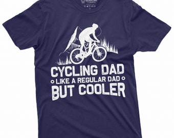 Camicia ciclismo papà, T-shirt ciclismo divertente, regalo per papà, camicia papà cool, regalo per festa del papà, regalo bicicletta, maglietta per motociclisti
