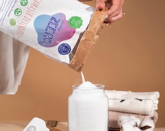 Natural Laundry Detergent 1.6kg: Eco-Friendly, Vegan, Fragrance-Free