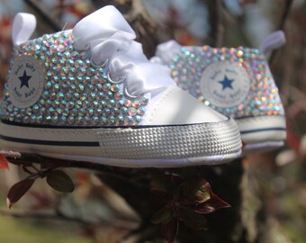 bedazzled converse for babies