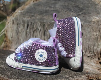 bedazzled converse for babies
