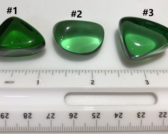 Large Green Obsidian Such a Beautiful Green Crystal Made - Etsy