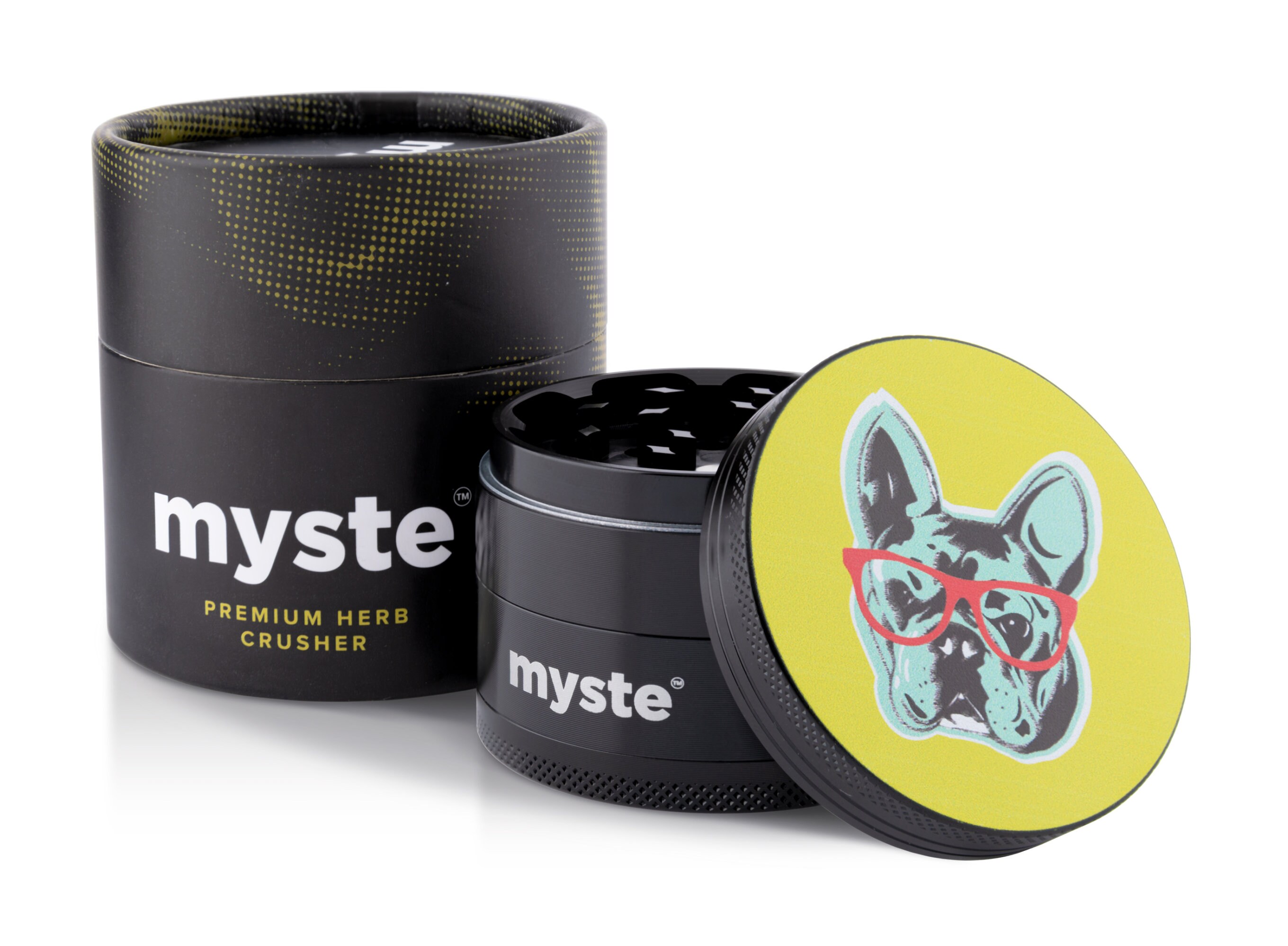 Herb Grinder With Kief Catcher Premium Large 2.5 Inch Cute 4 Etsy