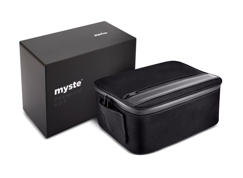 MYSTE XXXL Storage Box Extra Large EU stock Odor proof, Lockable, Stash Box Premium Black Smell Proof / Smell-Proof image 1