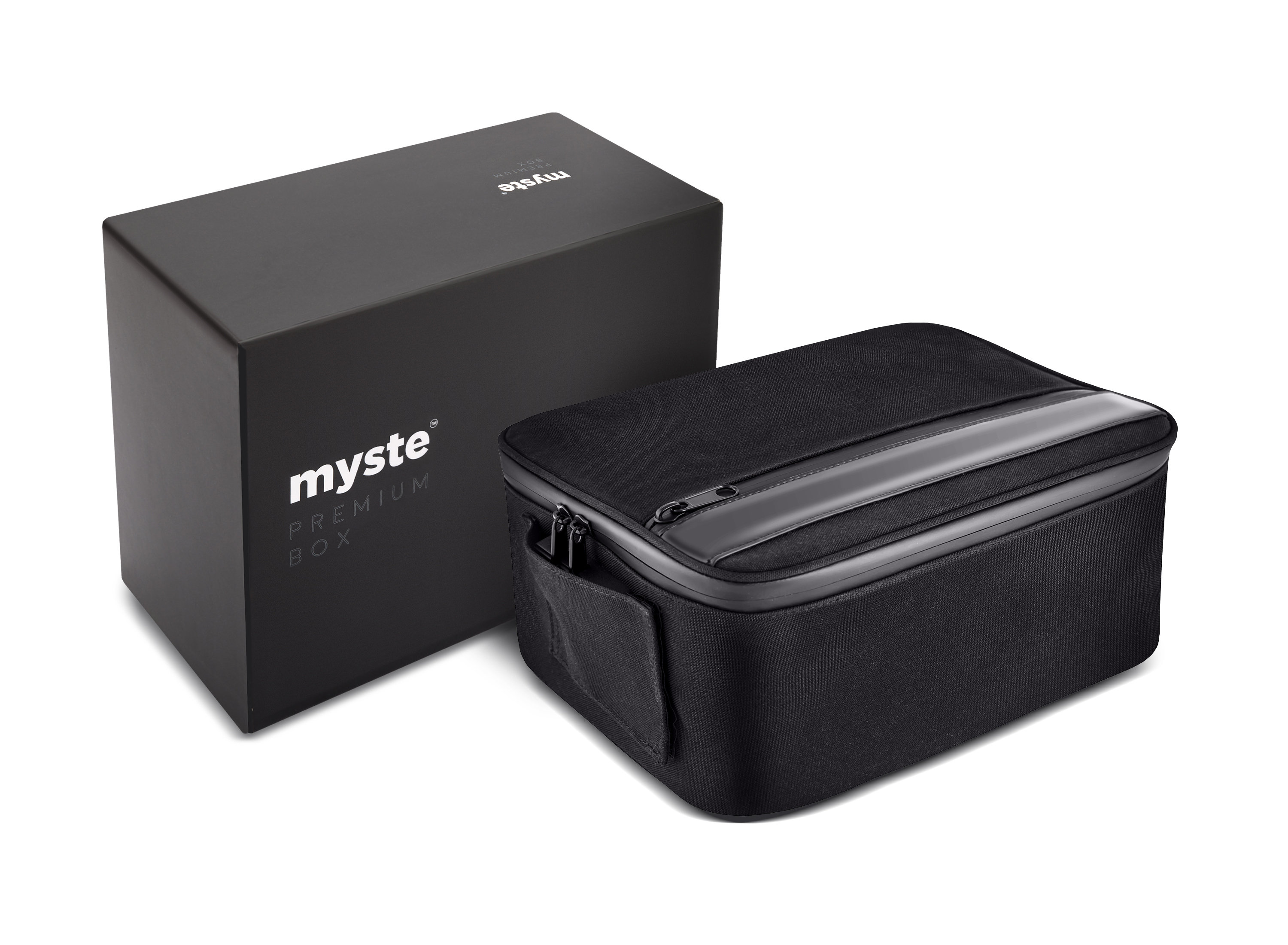MYSTE XXXL Storage Box UK Stock Odor Proof, Lockable, Stash Box Premium  Black, Stashbox Smell-proof, Extra Large, Customizable 