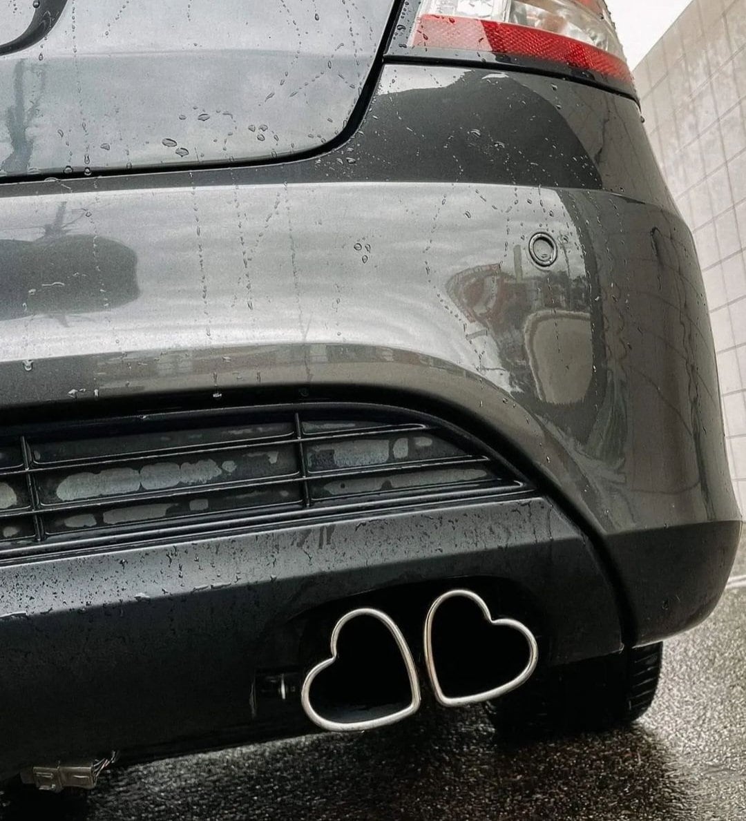 Professional Weld on Love Heart Exhaust Tip 3 Inch Universal Fit PRE ORDER Etsy