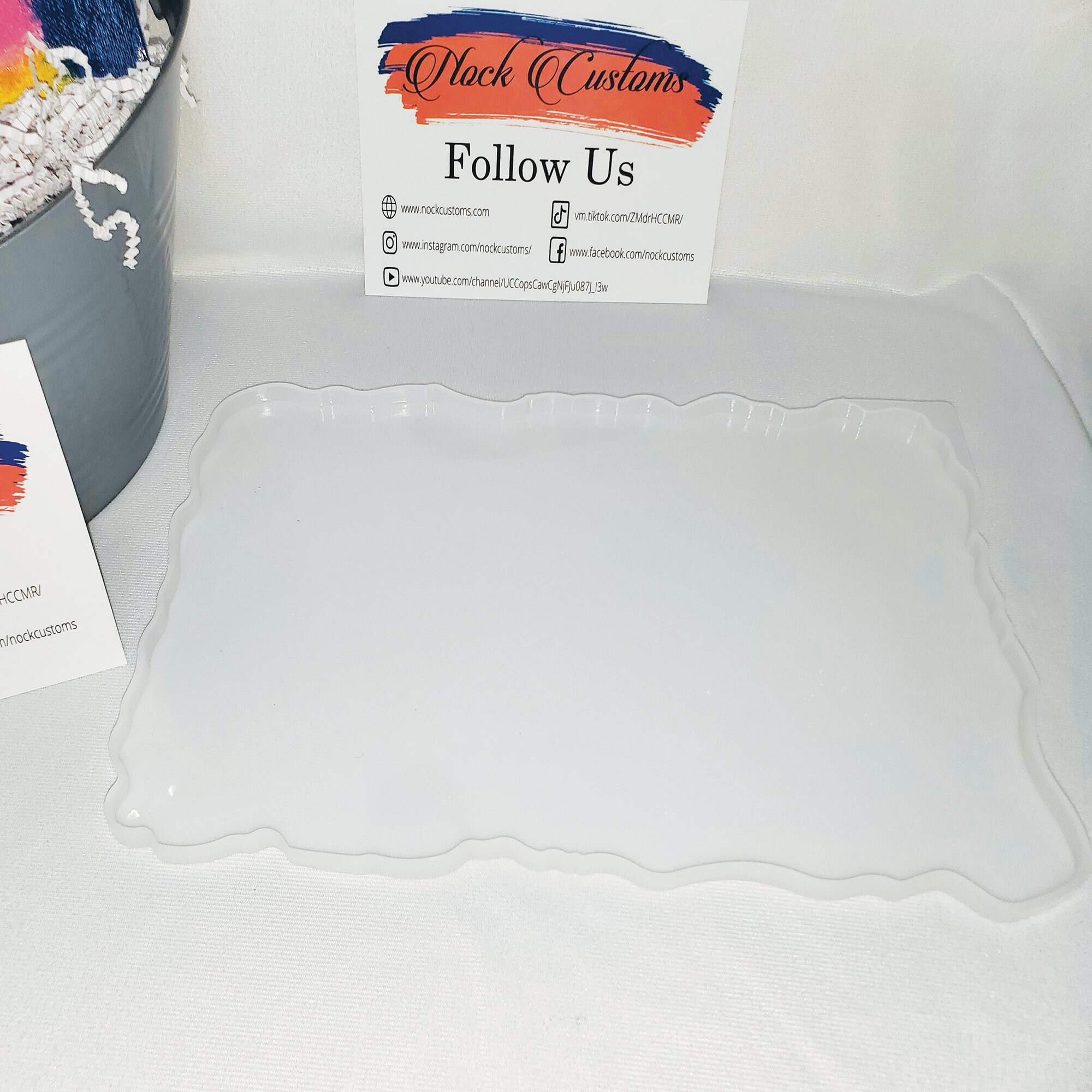 Large Epoxy Resin Tray Mold / Rectangle Tray Mold Etsy UK