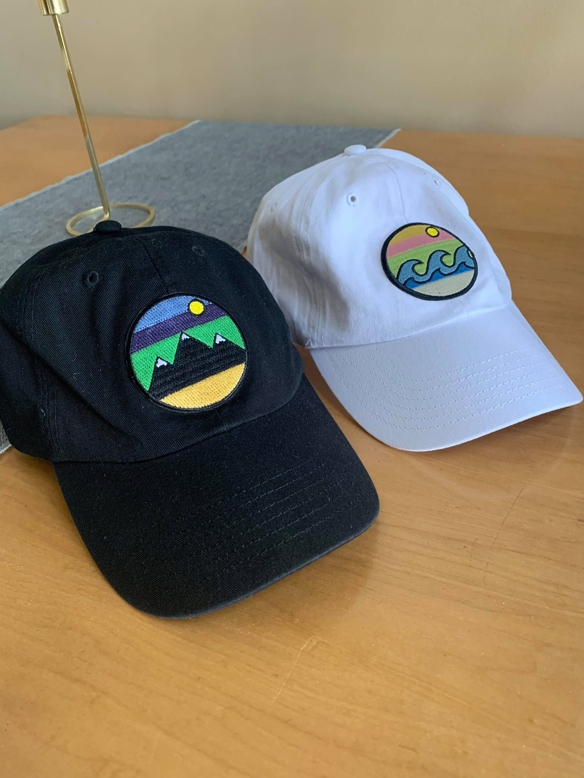 Nature Iron on Patch /mountain/ Wave/ Cactus / Embroidered Etsy