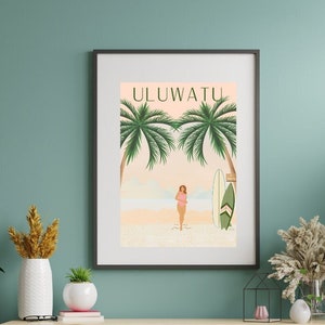 Bali Beach Uluwatu Poster