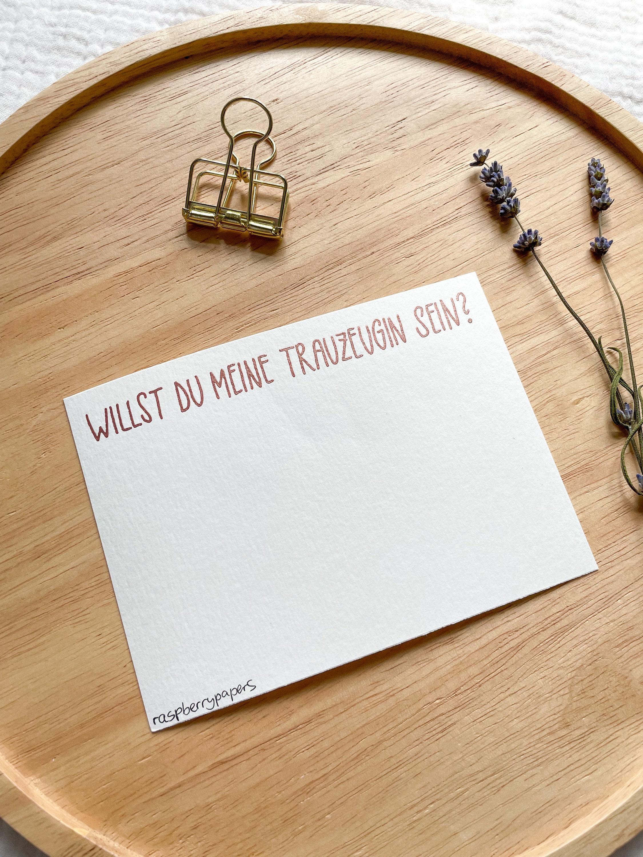 Trauzeugin Fragen Geschenk Set - Willst Du Meine Trauzeugin Sein?