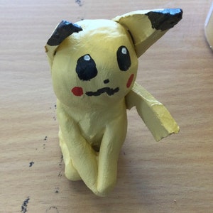 Pikachu Pottery Figure