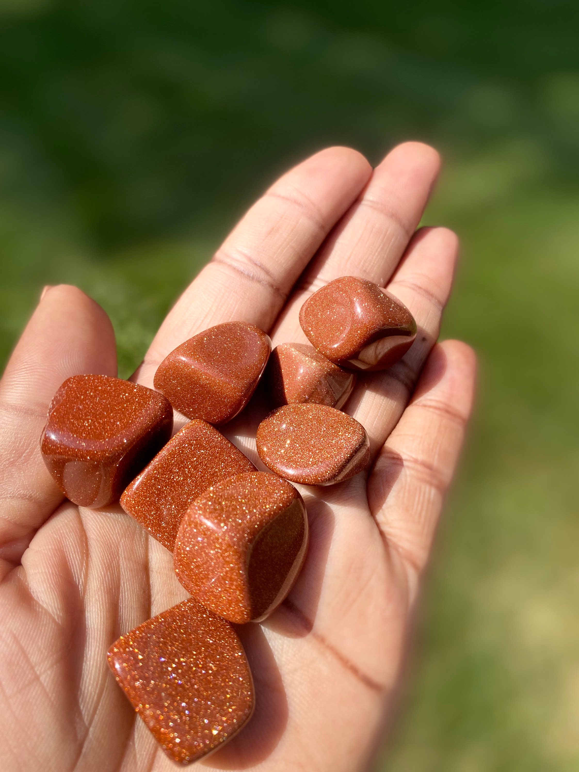 Goldstone Crystal Etsy