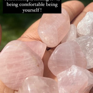 Rose Quartz Crystal
