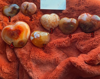 Carnelian Heart Crystal
