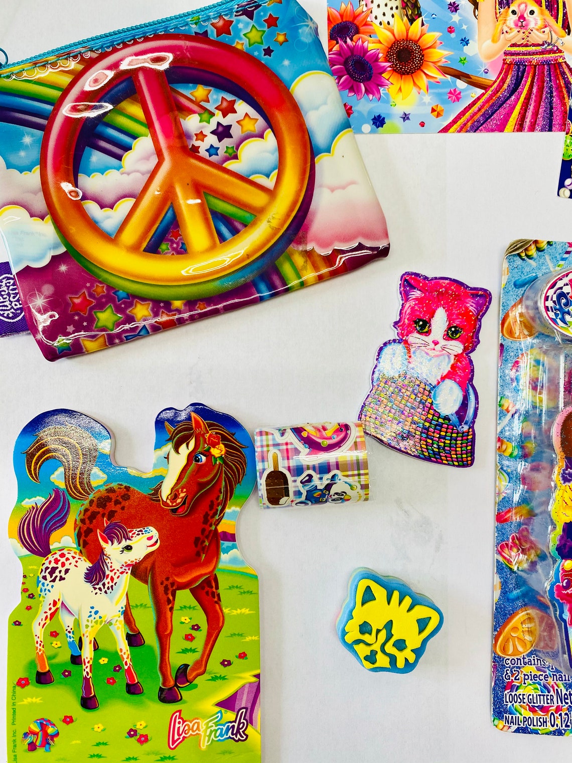 Lisa Frank Stationery Lot 10 items | Etsy