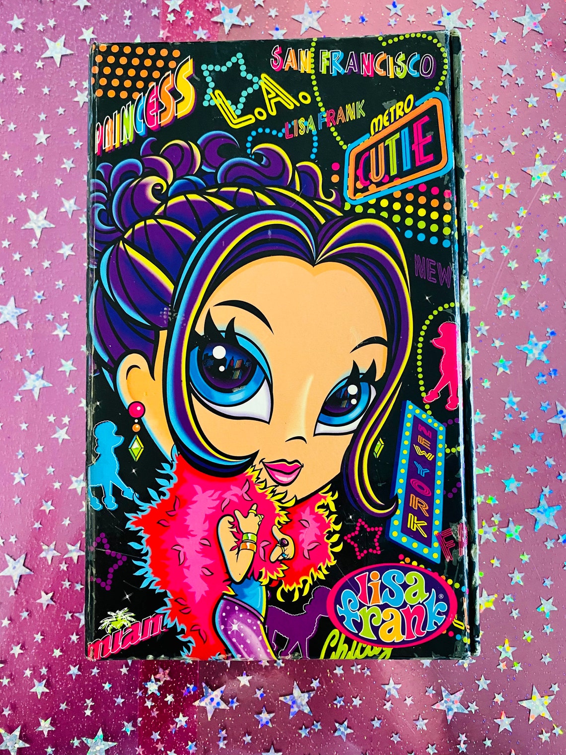 Lisa Frank Glamour Girl Filled Planner Etsy