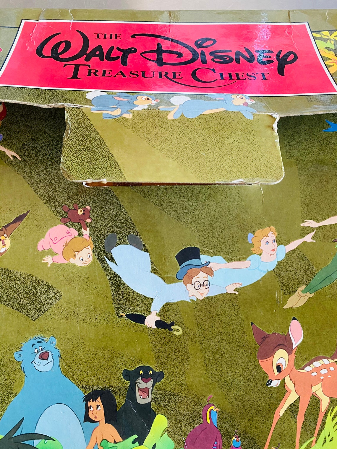 Walt Disney Treasure Chest Vintage Books Etsy