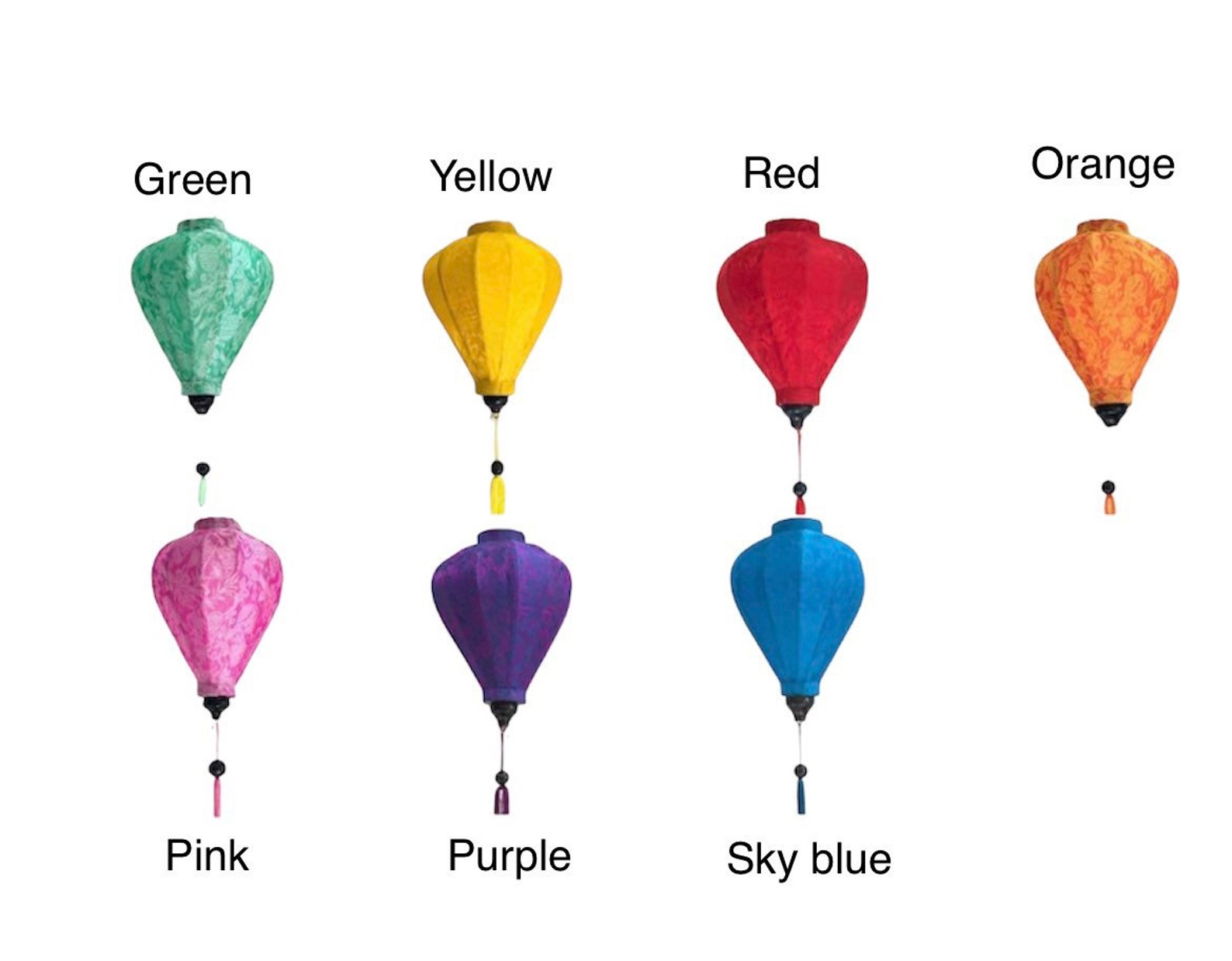 Silk Lantern Home Décor Lantern Moon Festival Lantern Etsy