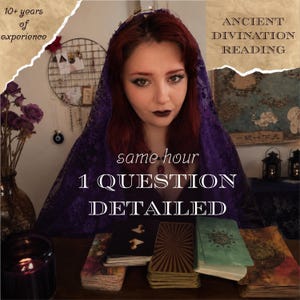 Ancient Divination 1 Single Question Psychic Reading Accurate Answers Same Hour Future Predictions Ask Anything
