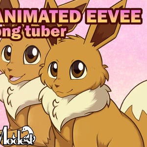 Eevee Animated PNG Tuber ~ Easy to Use!
