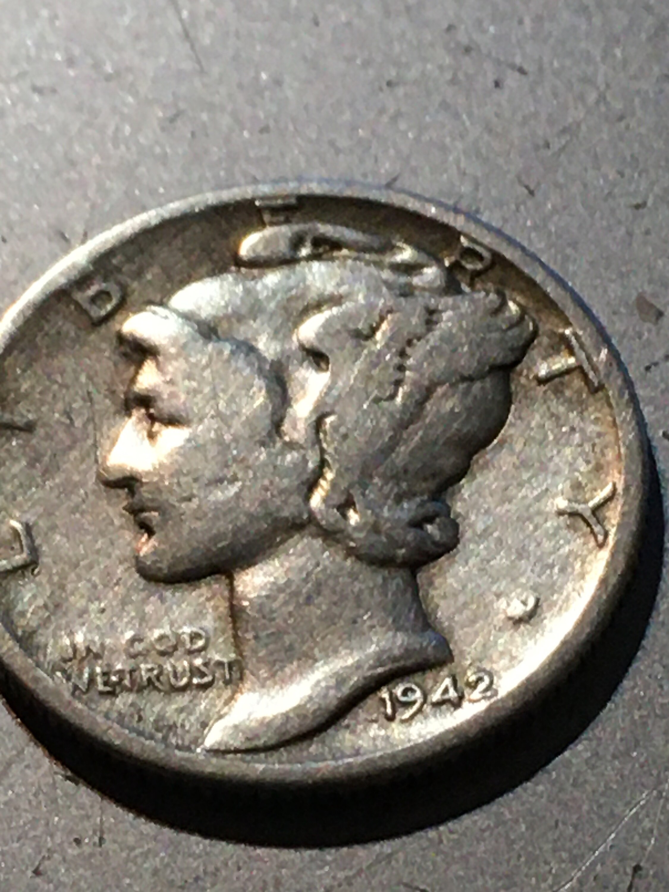 1942 Liberty Head Silver dime Etsy