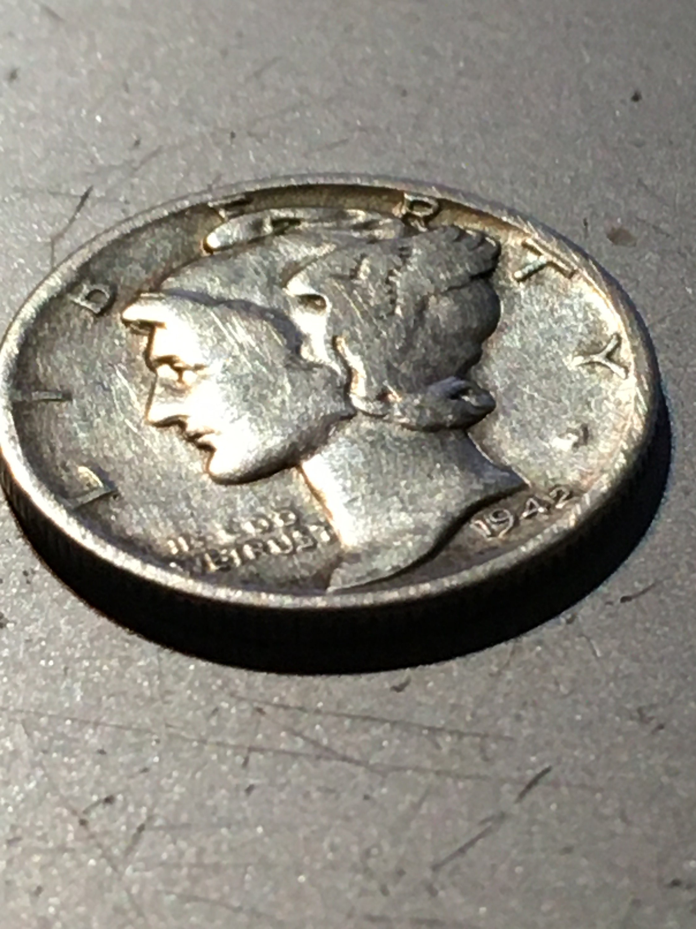 1942 Liberty Head Silver dime Etsy