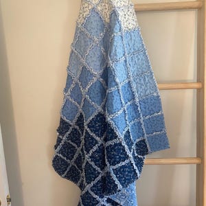 lap quilt/ crib quilt/ rag quilt