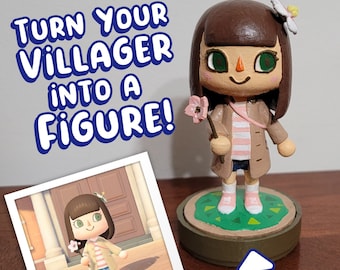 Figurine de villageois personnalisée Animal Crossing