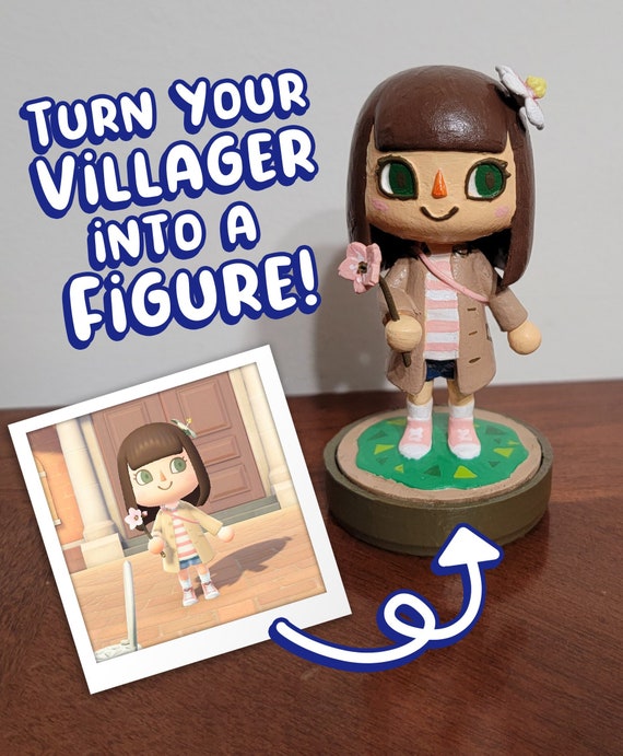 Custom Animal Crossing Villager Figure - Etsy Custom Animal Crossing Villager Figure - Etsy