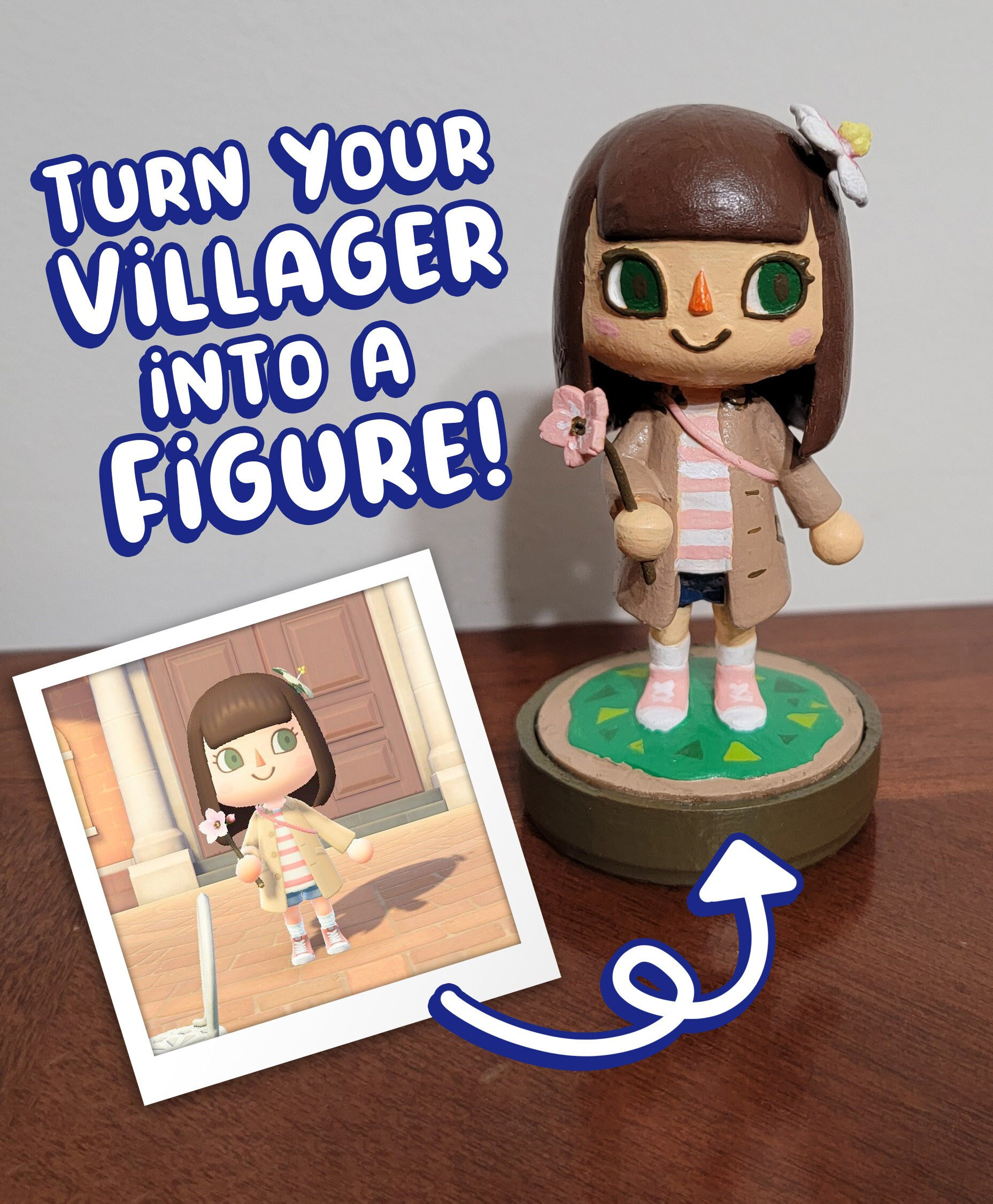 Custom Animal Crossing Villager Figure | Etsy