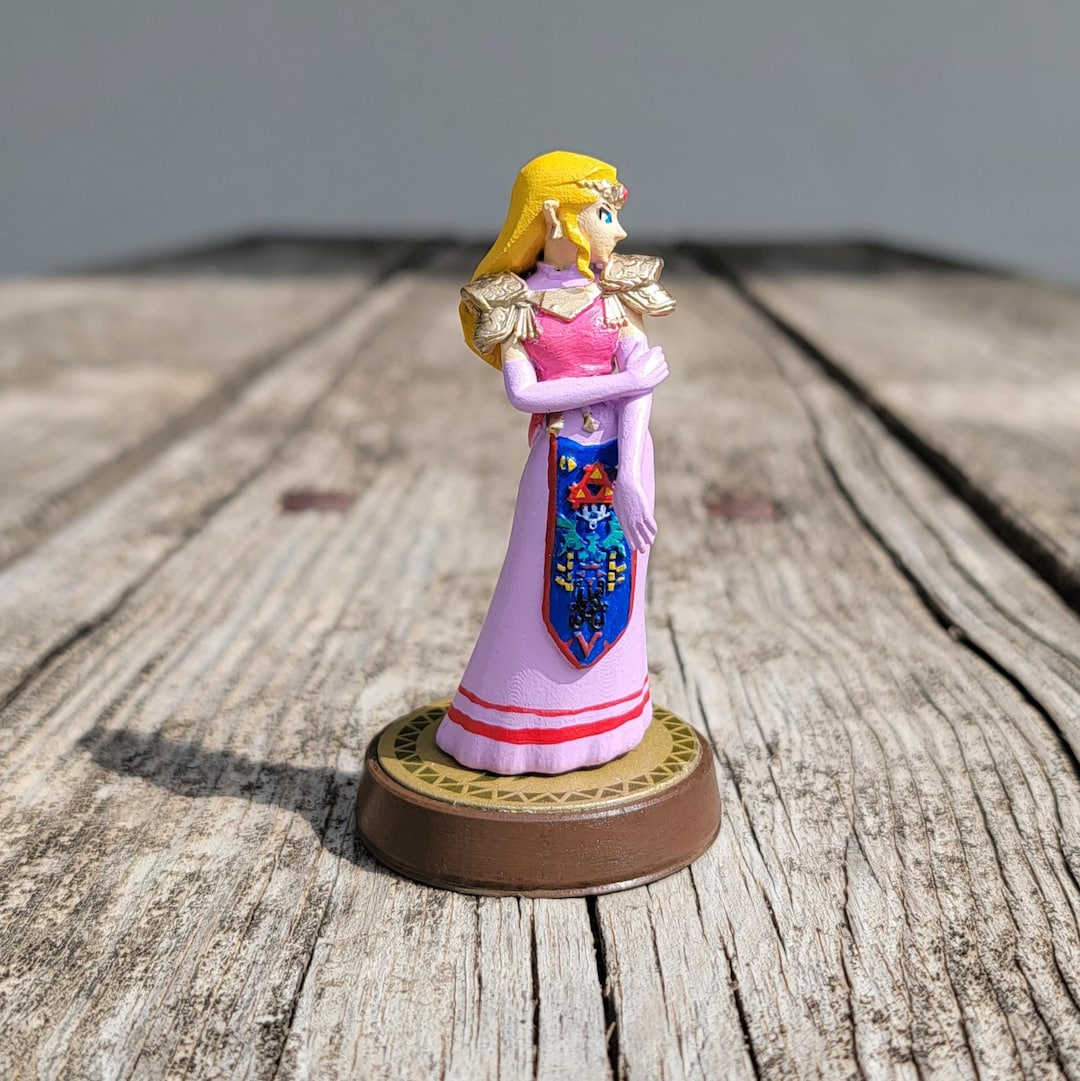 Smash Ultimate Custom Zelda Amiibo Custom Ssbu Amiibo Zelda Amiibo