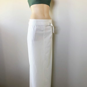 Y2K Pour Deux Buckle Waist Skirt