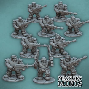 Dwarven Infantry Squad (10 man squad)