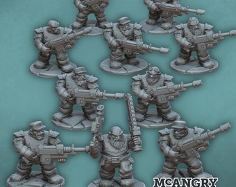 Dwarven Infantry Squad (10 man squad)