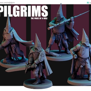 Trench Pilgrims Squad Red Pilgrim Miniatures