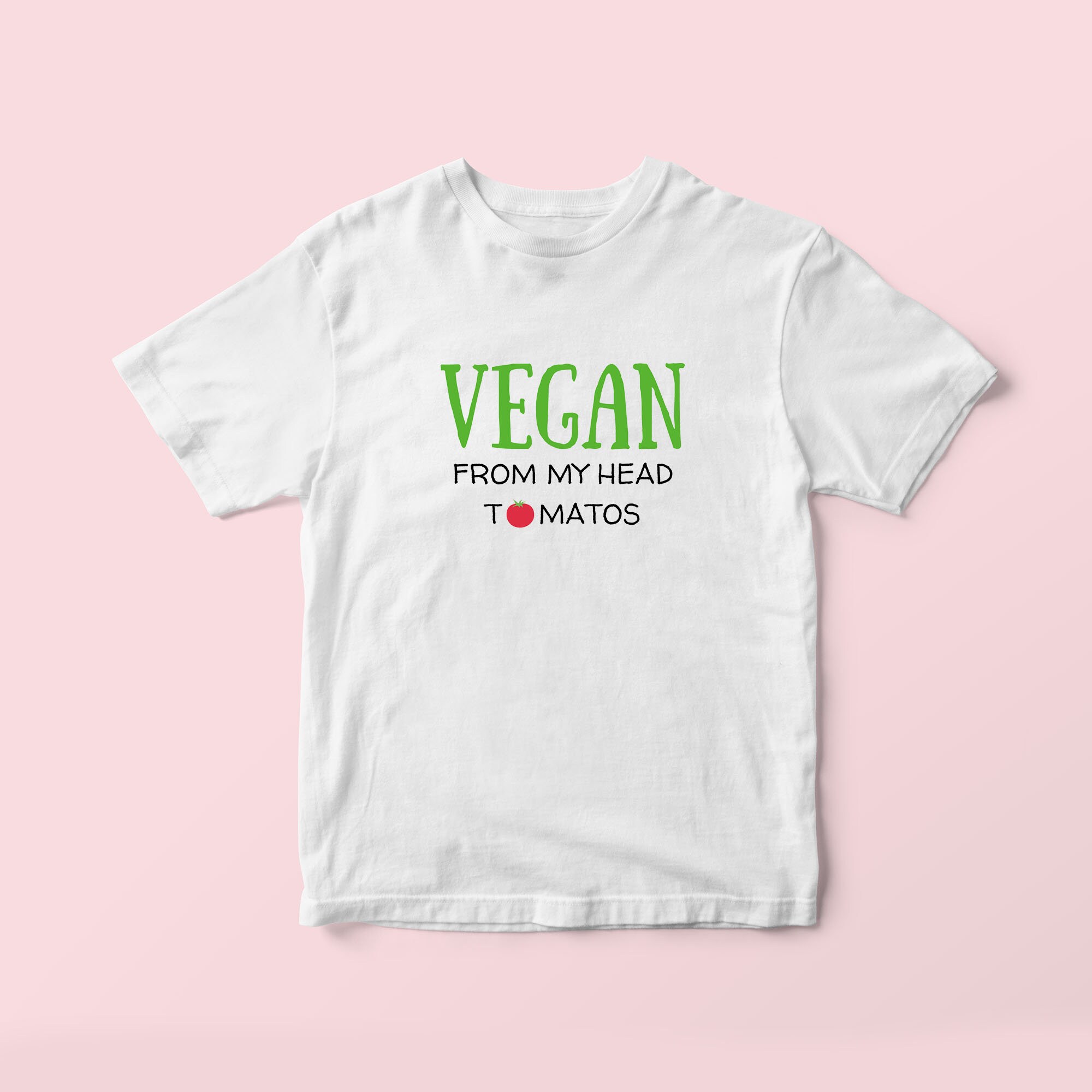 Lustige vegan shirt -