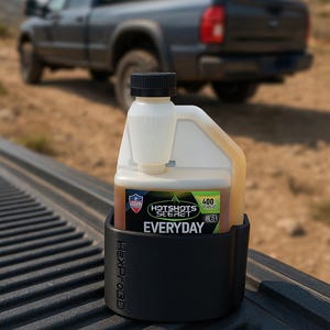 HexPro3D DieselDock – Magnetic Holder for Diesel Fuel Additives (Compatible with Hot Shots EDT 16oz Bottles) *Recently Updated*