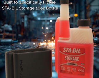 HexPro3D DieselDock – STA-BIL Fuel Stabilizer 16oz, Magnetic Gas Fuel Additive Holder