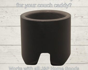 Dual-Purpose Couch Caddy Accessory for J&P Home Goods Couch Caddies – Cup Holder and Swivel Phone Stand