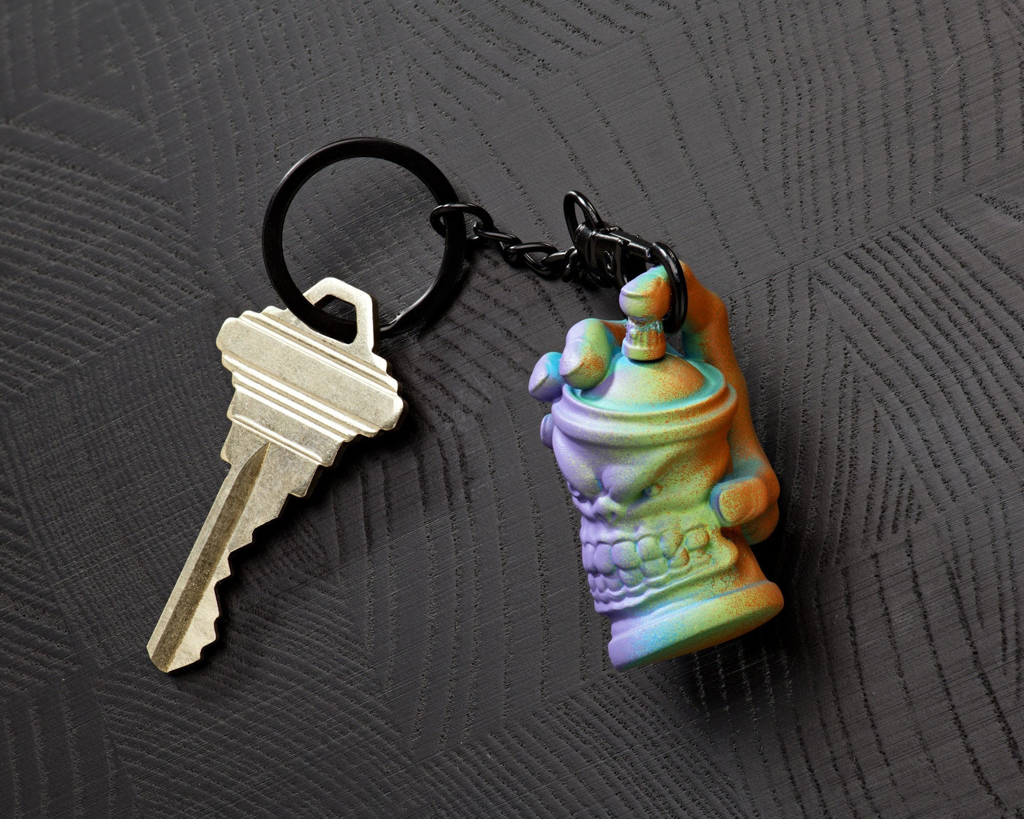Hand Painted Graffiti Art Spray Can Keychain 3D Printed Etsy