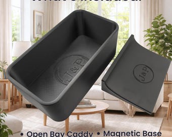 Magnetic Couch Organizer, Sofa Caddy with Cushion Base