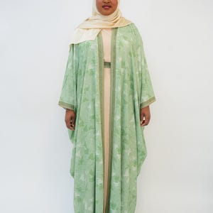 Abaya Subrah de dos piezas