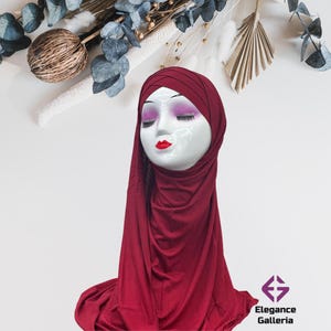 Jersey Hijab, Premium Jersey Shawl Hijab for Women, Jersey Hijab Set, Jersey Wrap, Headwrap, Jersey Hijab Scarf, Light Weight Jersey Hijab