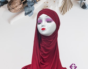 Bufanda Hijab Jersey, envoltura ligera y elegante