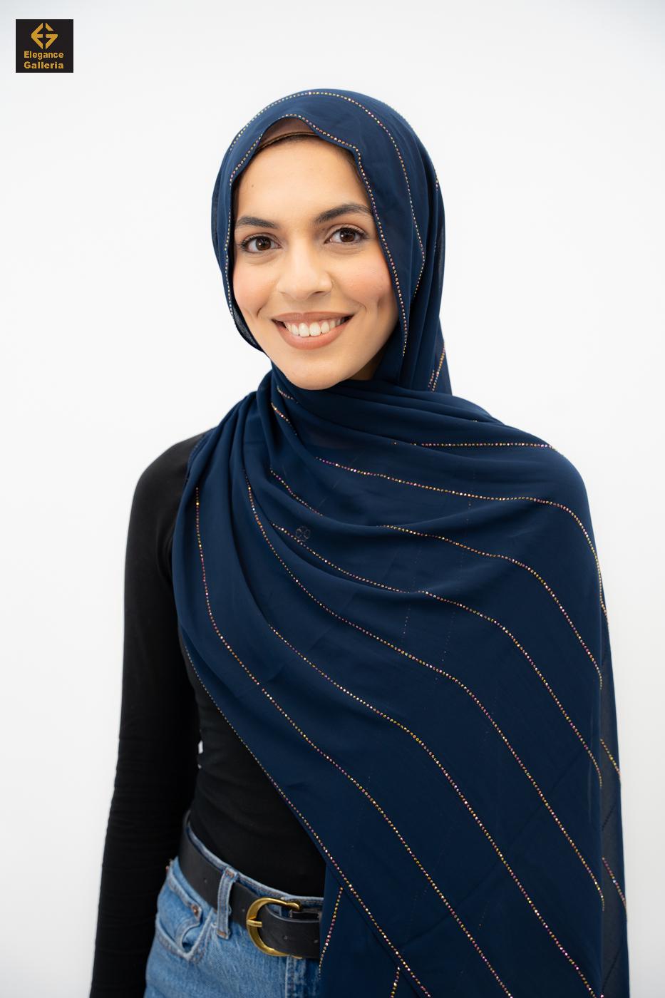 Sciarpa Di Sicurezza Donna Ragazza Fiore Spilla Maglione