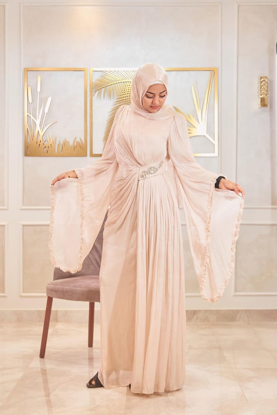 organza dress hijab Abiha Organza Dress