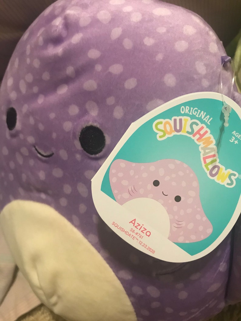 8 inch Aziza the Stingray Squishmallow Aziza | Etsy